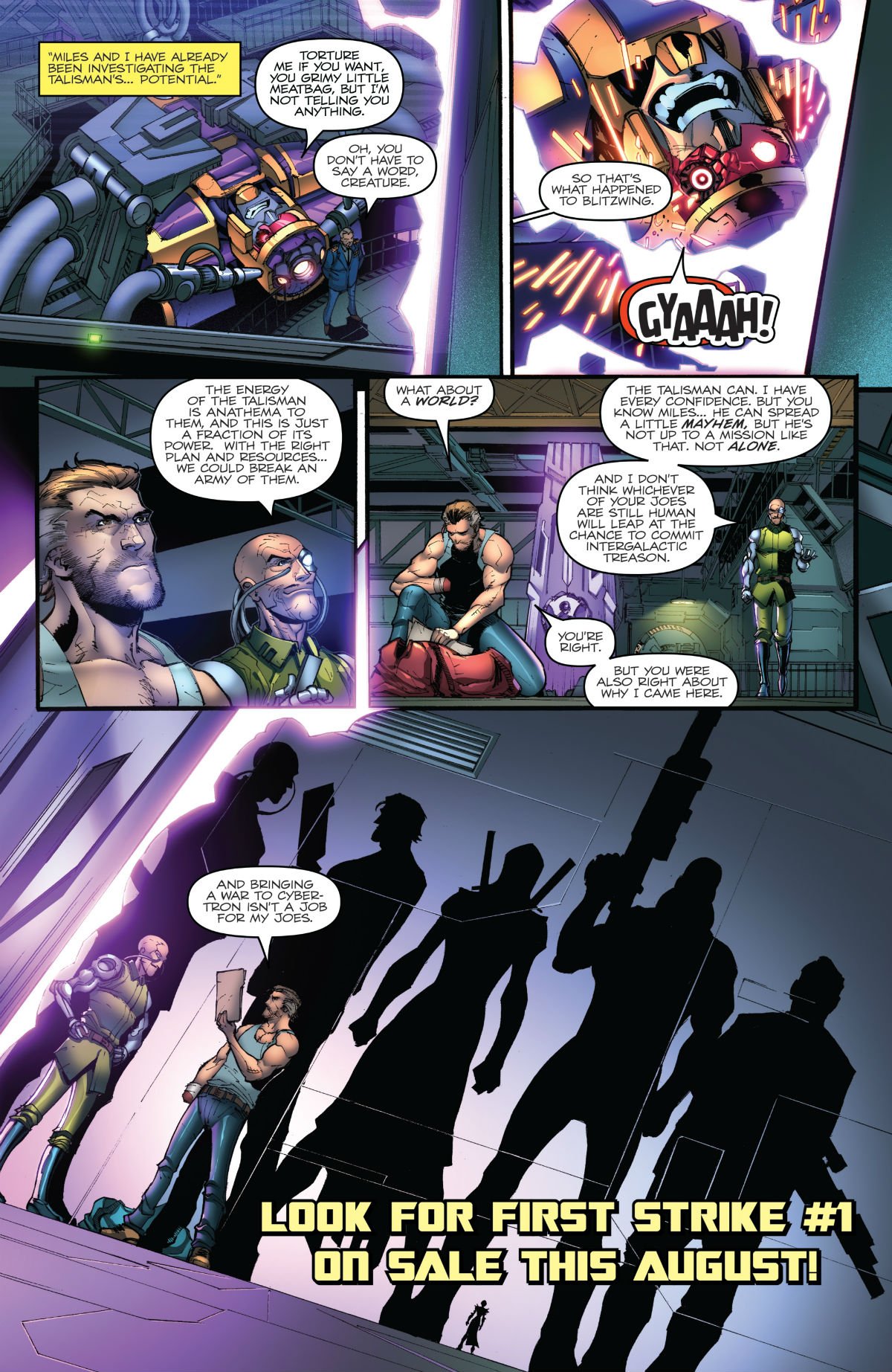 IDW: First Strike, nuevo crossover, viejos enemigos y el retorno